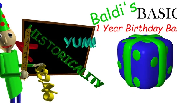 Baldi's Basics Birthday Bash — project artwork